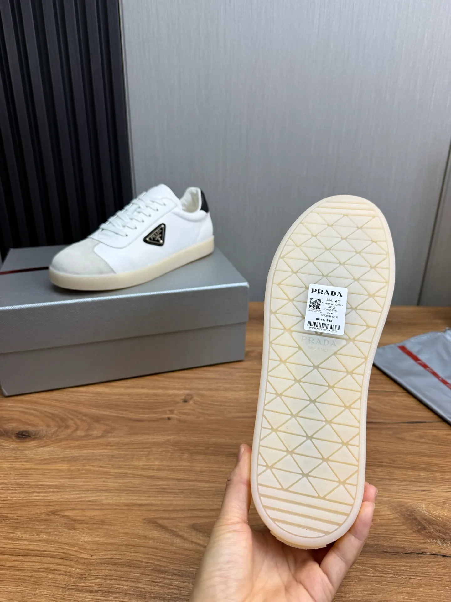 Factory price 540💰 [PRADA] Popular items in men’s shoe counters, synchronized with the official website, 1 high-quality shipment ✔️Original frosted cowhide + cowhide lining, 1🆚1 replica, original sole, 38-45 (customized at 45, non-refundable)